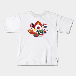 Asian World Flower Kids T-Shirt